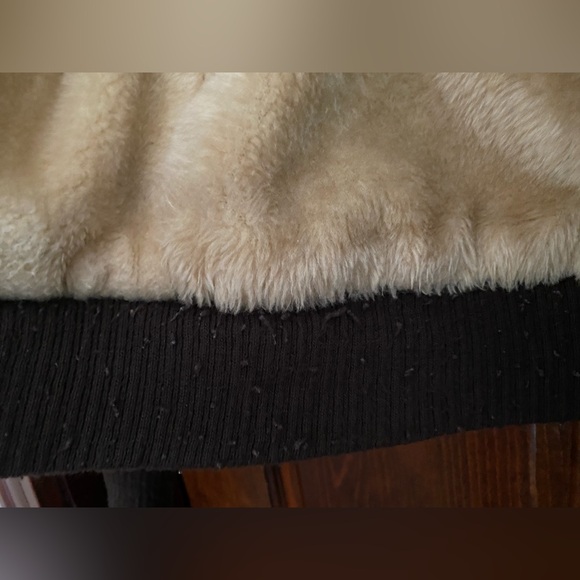 Vtg Van Cort Brown 4 Pockets Faux Fur Collar Leather Jacket Adult Size 40 - Picture 11 of 16